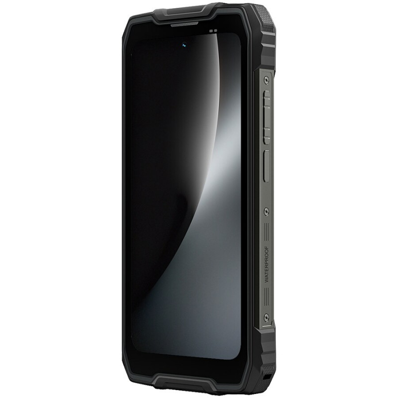 Blackview ROCK 2 5G nutitelefon 12GB/256GB, 6,67 inch HD+ 120Hz, Unisoc T8100, 15000 mAh, NFC, MIL-STD-810H, Android 16, must