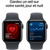 Apple Watch SE (GPS) 40 mm, Midnight alumiiniumkorpus Midnight spordirihmaga – S/M