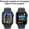 Apple Watch SE (GPS) 40 mm, Midnight alumiiniumkorpus Midnight spordirihmaga – S/M