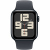 Apple Watch SE (GPS) 40 mm, Midnight alumiiniumkorpus Midnight spordirihmaga – S/M
