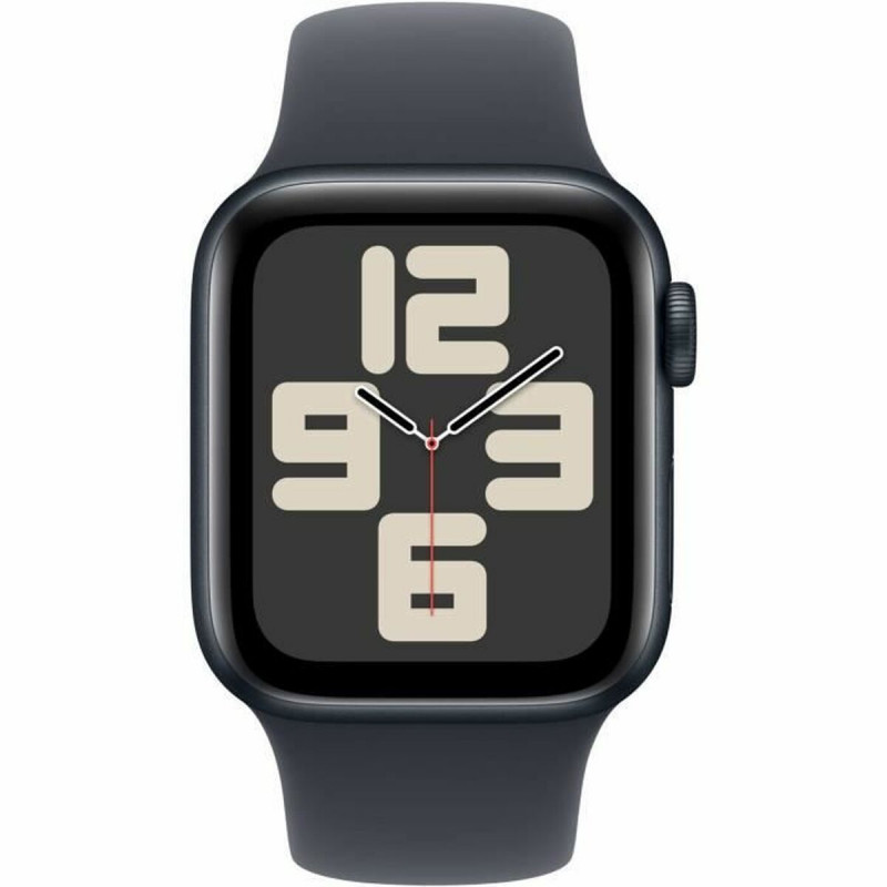 Apple Watch SE (GPS) 40 mm, Midnight alumiiniumkorpus Midnight spordirihmaga – S/M
