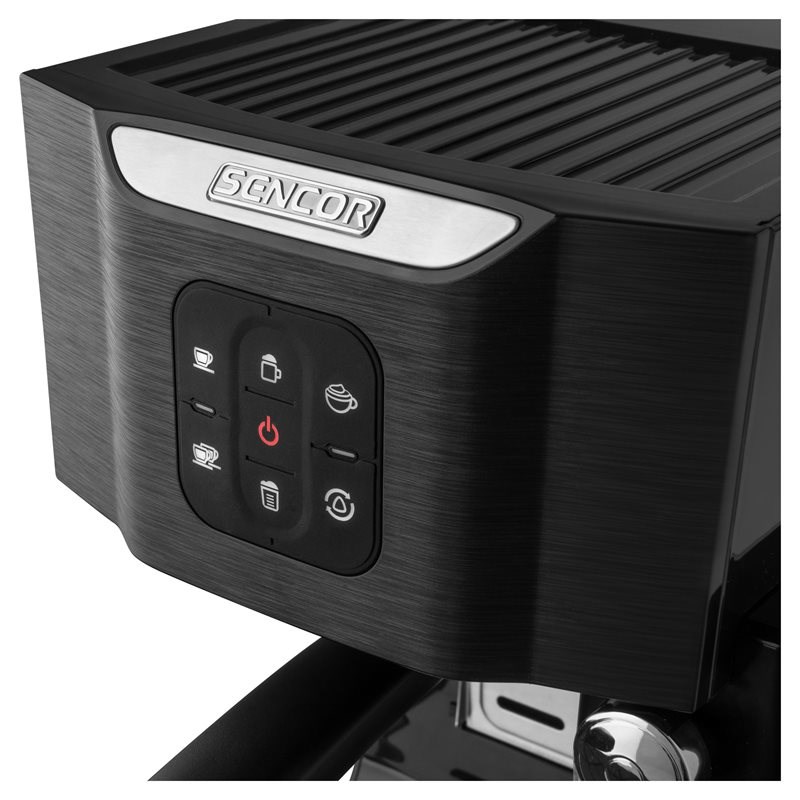 Sencor SES 4040BK poolautomaatne kohvimasin, 1450 W, 20 baari, 1,4 l, must