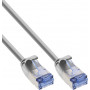InLine Slim Cat6a U/FTP patchkaabel RJ45, 1 m, hall