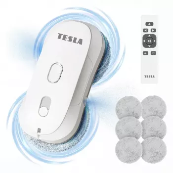 Tesla RoboStar W400 Pro akende puhastusrobot pöörlevate mopsidega (ROBW400WHTPRO)