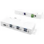 EXSYS EX-1189HMVS-3W Liidese jaotur USB 3.2 Gen 1 (3.1 Gen 1) Type-B Valge