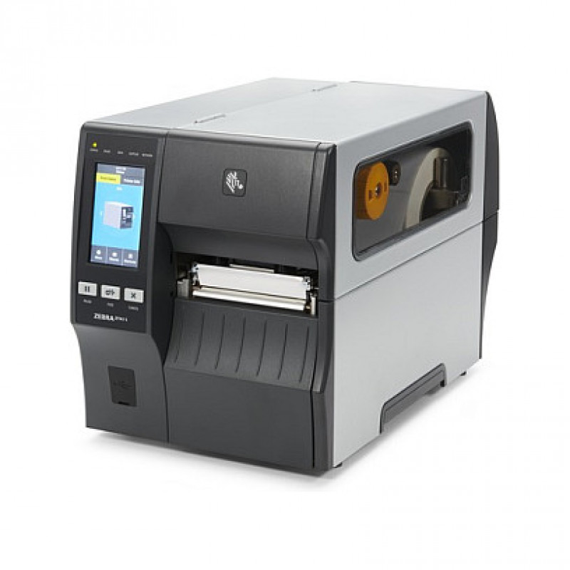 Zebra ZT411 4 inch tööstuslik etiketiprinter - termosiirdeprinter, 300 dpi, jada, USB, Ethernet, Bluetooth (ZT41143-D9E0000Z)