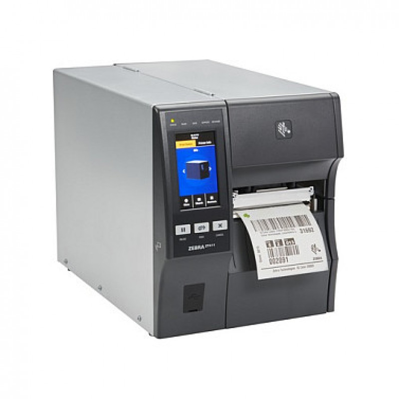 Zebra ZT411 4 inch tööstuslik etiketiprinter - termosiirdeprinter, 300 dpi, jada, USB, Ethernet, Bluetooth (ZT41143-D9E0000Z)