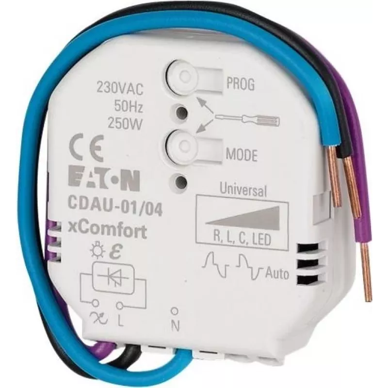 Eaton CDAU-01/04 nutikas valgustuse regulaator, süvispaigaldatav (182443)