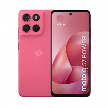 Motorola moto g57 power 5G nutitelefon 12GB/256GB, 6,72 inch, 7000 mAh, Dual SIM, Android 16, roosa