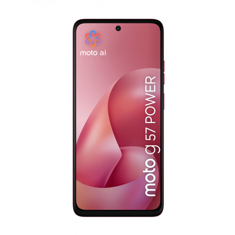 Motorola moto g57 power 5G nutitelefon 12GB/256GB, 6,72 inch, 7000 mAh, Dual SIM, Android 16, roosa