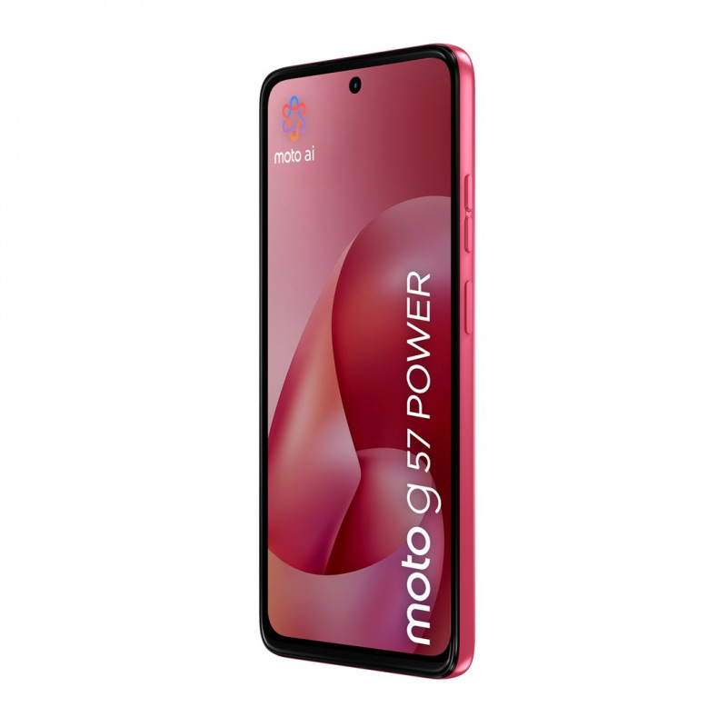 Motorola moto g57 power 5G nutitelefon 12GB/256GB, 6,72 inch, 7000 mAh, Dual SIM, Android 16, roosa
