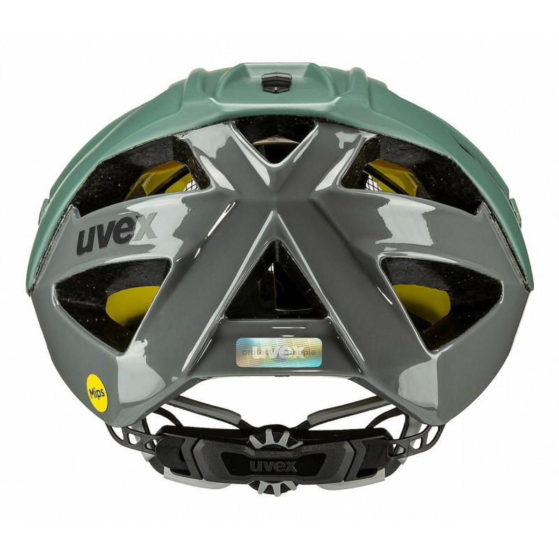 Uvex Quatro CC MIPS maastikurattakiiver, Moss Rhino (41/3/610/04)