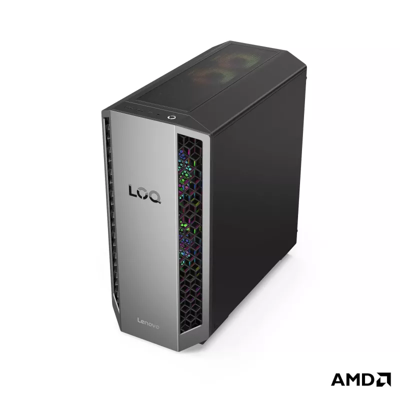Lenovo LOQ Tower 26ADR10 lauaarvuti - AMD Ryzen 7 8745HX, 32GB RAM, 1TB SSD, NVIDIA GeForce RTX 5050 8GB, Windows 11 Home