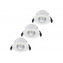 Shelly PbS Hilux DS8 nutikas LED-varjundiga süvisvalgusti, 3-pakk, 2200-6500K, CRI95, 600 lm, Bluetooth, Wi-Fi, valge