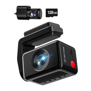 REDTIGER F4 Pro WiFi 4K + 1080p 128GB autokaamera