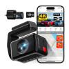 REDTIGER F4 Pro WiFi 4K + 1080p 128GB autokaamera