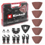 Einhell 708136 mitmeotstarbelise tööriista tarvikute komplekt, 35 osa, XL-PLUS-CASE kohvris