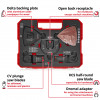 Einhell 708136 mitmeotstarbelise tööriista tarvikute komplekt, 35 osa, XL-PLUS-CASE kohvris