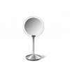simplehuman kokkupandav sensoriga peegel, 12 cm, laetav, harjatud roostevaba teras