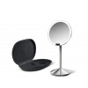 simplehuman kokkupandav sensoriga peegel, 12 cm, laetav, harjatud roostevaba teras