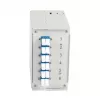 EFB Elektronik DIN-liistu kiudoptiline karp OS2 G652D, 12x LC pigtail, 6x LC duplex liitmik (BHS70921.12)