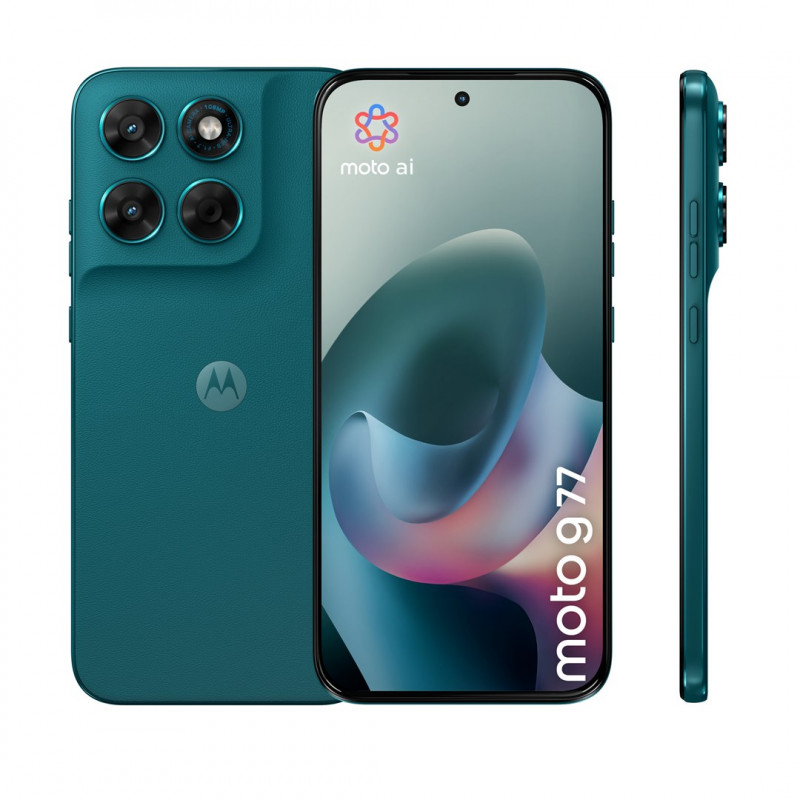 Motorola moto g77 17,3 cm (6,8) Hybrid Dual SIM Android 16.0 5G USB Type-C 8 GB 128 GB 5200 mAh roheline nutitelefon