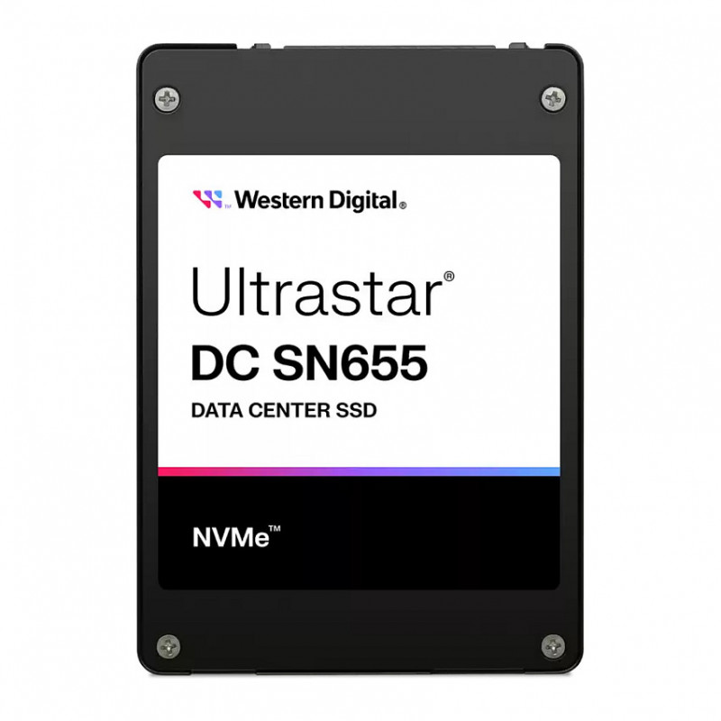 SanDisk WD DC SN655 15.36TB 2.5 inch PCIe 4.0 x4 NVMe ettevõtte SSD (0TS2463)