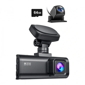 REDTIGER F7N (64G) WiFi 4K + 1080p autokaamera