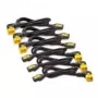 APC AP8702R toitekaablite komplekt, 6 tk, lukustuvad C13–C14 (90°), 0,6 m