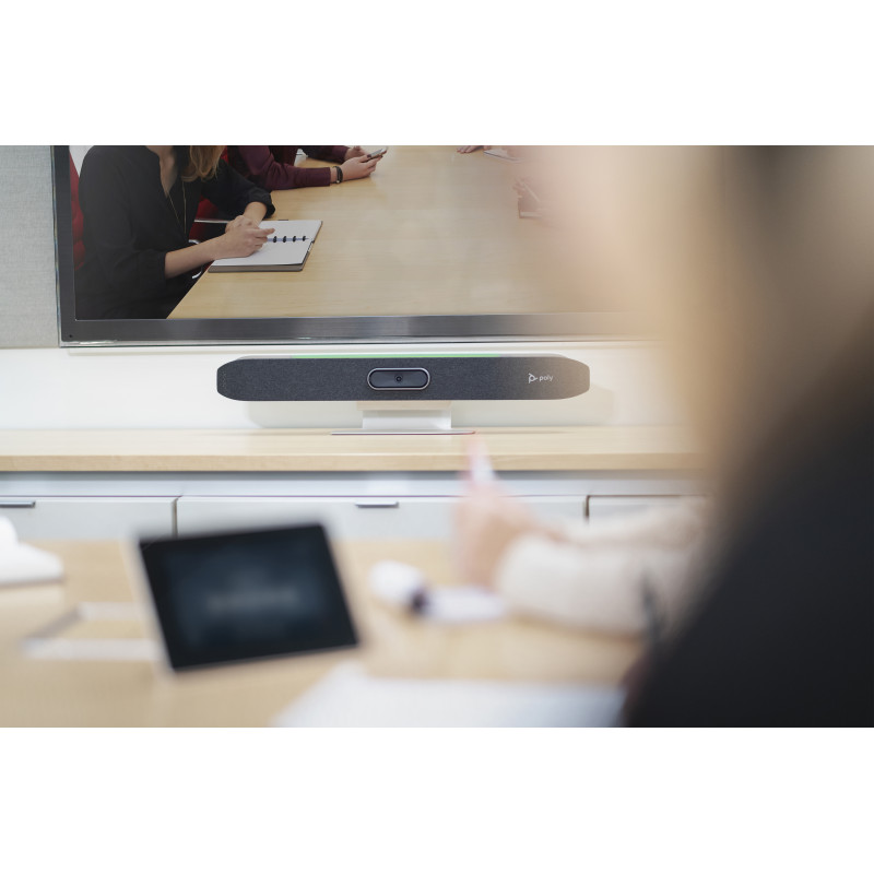 Poly Studio X50 kõik-ühes videoriba, EMEA-INTL inglise keele lokaliseerimine, Euroopa pistik (83Z44AA#ABB)