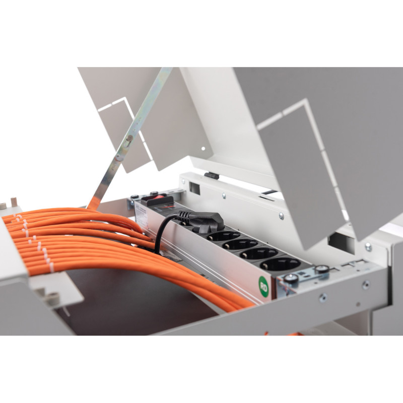 DIGITUS Cat7 S/FTP paigalduskaabel, B2ca, AWG 23/1, LSZH, 100 m, oranž