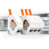 DIGITUS Cat7 S/FTP paigalduskaabel, B2ca, AWG 23/1, LSZH, 100 m, oranž