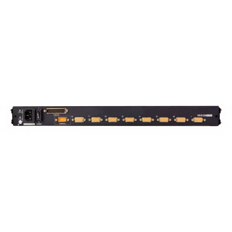 ATEN CL5708M 8-porti 17 inch LCD KVMP lüliti, Põhjamaade