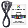 Light4Me OCTOBEAM V2 LED diskopefektiga valgusti