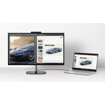 HP OmniStudio X 27-cx0451ng 27 inch QHD kõik-ühes arvuti - Intel Core Ultra 5 325, 12GB RAM, 512GB SSD, Windows 11 Home (DE)