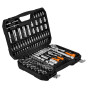 Neo Tools 10-211 Padrunvõtmete komplekt 1/2 inch ja 1/4 inch, 110 tk, satiinviimistlus