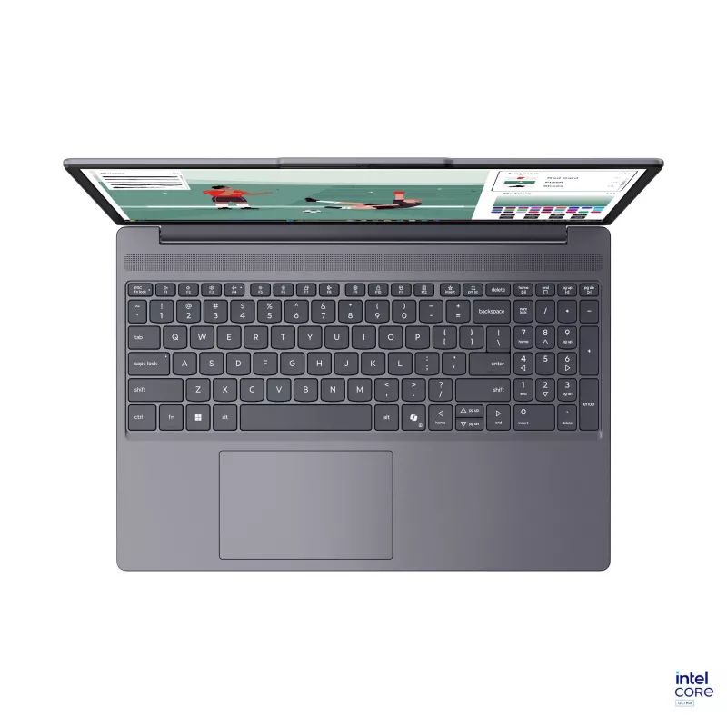 Lenovo IdeaPad Slim 3 15IPH11 15,3 inch WQXGA OLED sülearvuti - Intel Core Ultra 5 322, 16GB RAM, 512GB SSD, Windows 11 Home, Luna Grey