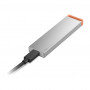 Lenovo PS8S 2TB kaasaskantav väline SSD, USB 3.2 Gen 2, USB-C, jahe hall (4XB1T88413)