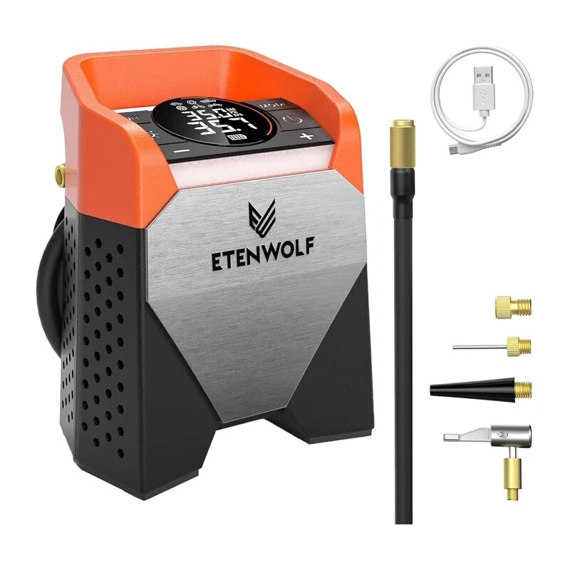 Etenwolf S5 juhtmevaba rehvipump, 11,03 baari, 15 600 mAh