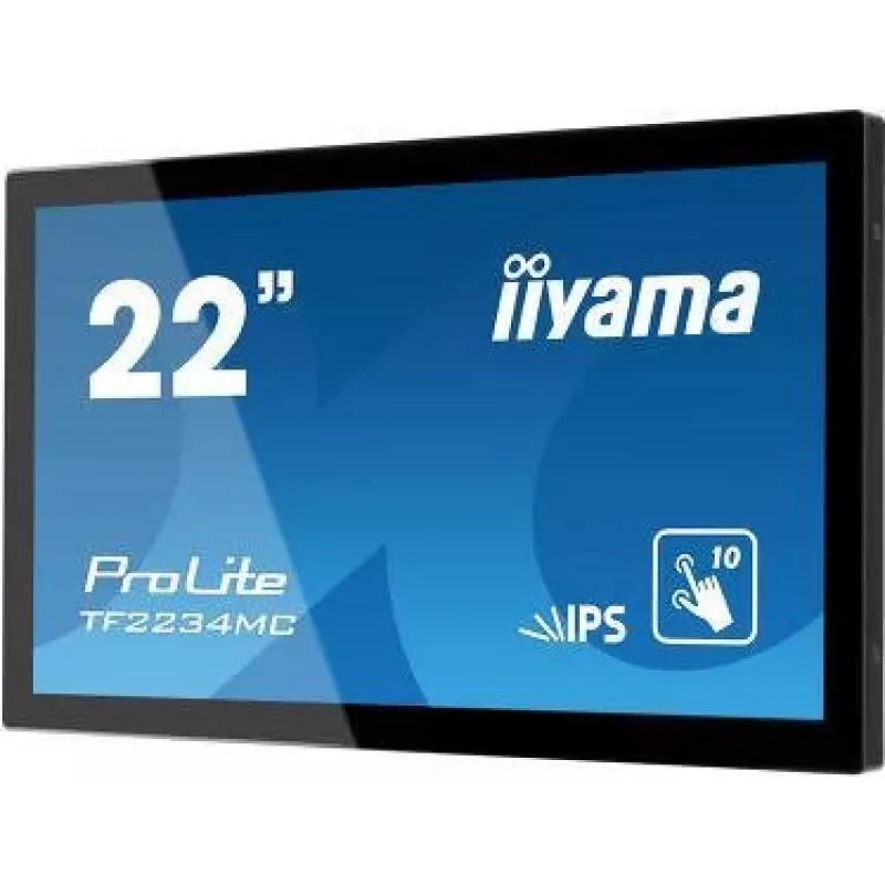 Iiyama TF2234MC-B6AGB 22 inch puuteekraan, VGA, HDMI, DP