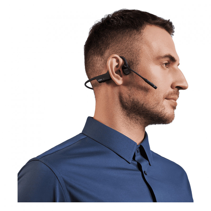 Shokz OpenComm2 UC 2025 Upgrade peakomplekt USB-C adapteriga