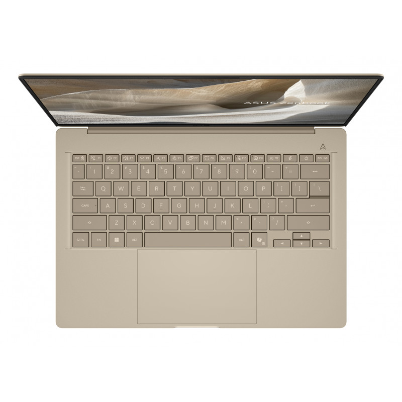 ASUS Zenbook A14 UX3407QA-QD498W 14 inch WUXGA sülearvuti - Qualcomm Snapdragon X X1-26-100, 16GB RAM, 1TB SSD, Windows 11 Home, beež