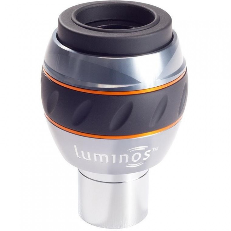Celestron Luminos 15 mm teleskoobi okulaar, 1,7 cm, must/sinine/oranž/hõbedane