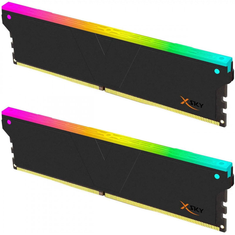 V-Color Manta XSky DDR5-6000 RAM, CL28, EXPO - 32 GB kaheosaline komplekt, must