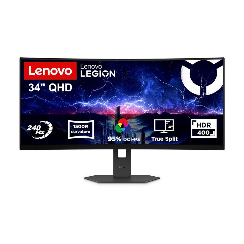 Lenovo Legion 34W-2c 34 inch UWQHD 240Hz kõver mängumonitor (68F6GACBEU)