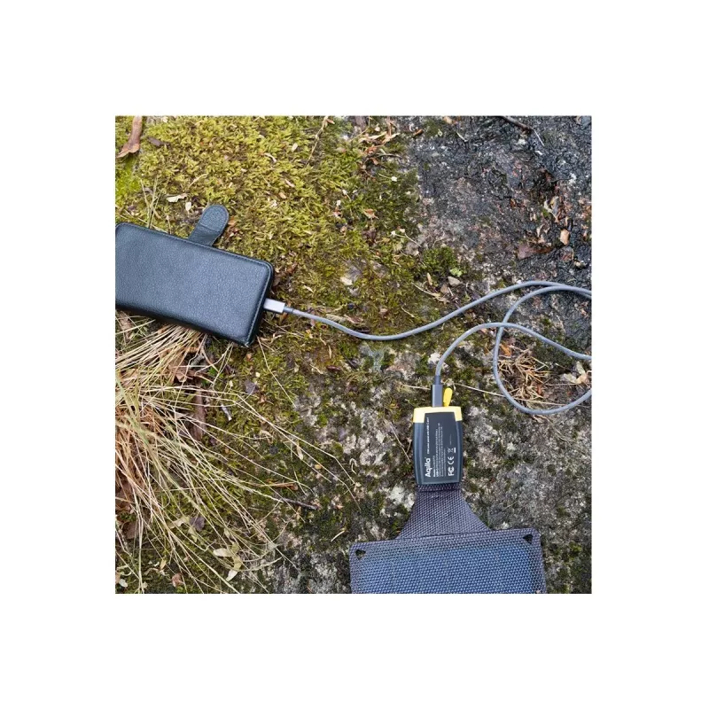 Aqiila Sunbird P21 - kokkupandav päikeselaadija USB-C portiga