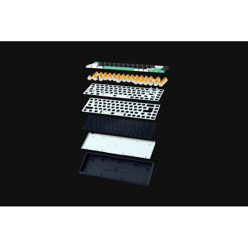 Razer Reclusa X Mini 65% mehaaniline mänguklaviatuur, juhtmega, US, Razer Mechanical Switches Gen-3 (taktiline), must