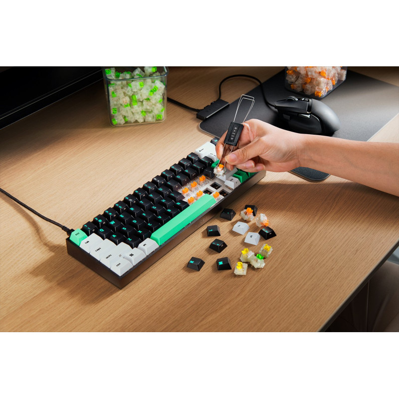 Razer Reclusa X Mini 65% mehaaniline mänguklaviatuur, juhtmega, US, Razer Mechanical Switches Gen-3 (taktiline), must