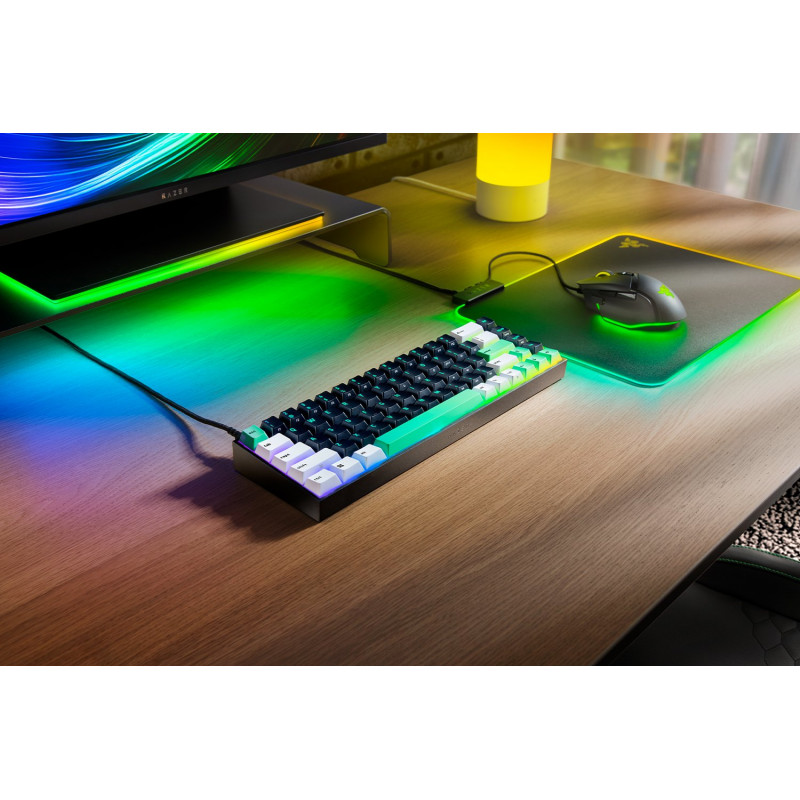 Razer Reclusa X Mini 65% mehaaniline mänguklaviatuur, juhtmega, US, Razer Mechanical Switches Gen-3 (taktiline), must