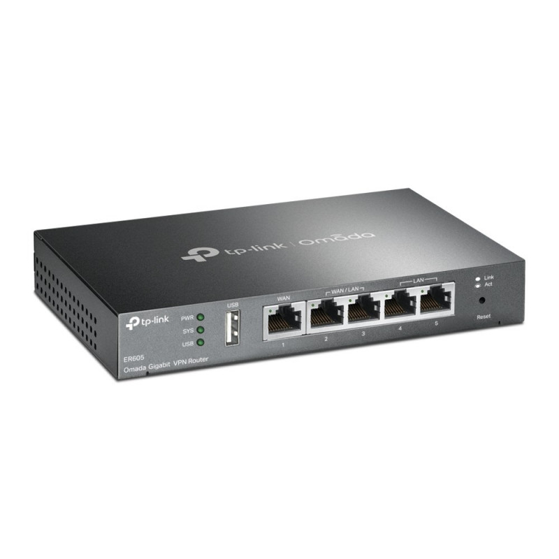 TP-Link ER605 (TL-R605) gigabitine VPN-ruuter, must